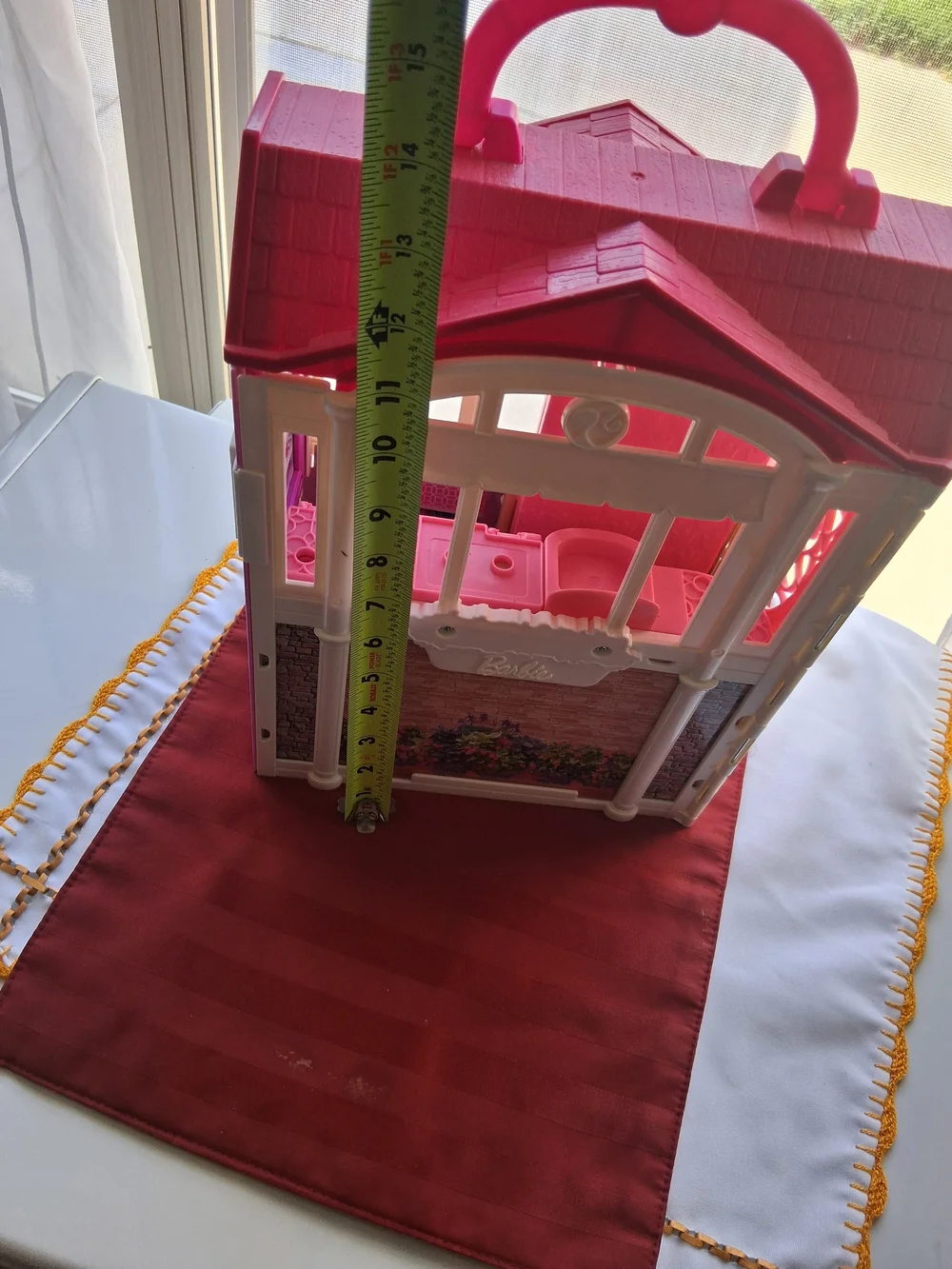 Pink Foldable Playhouse Toy for Kids - Brand Unknown